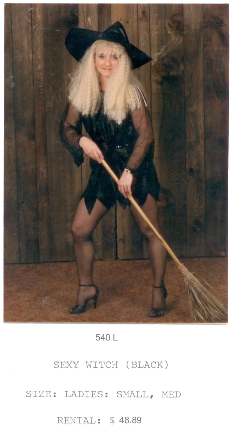 SEXY WITCH - BLACK - Click Image to Close